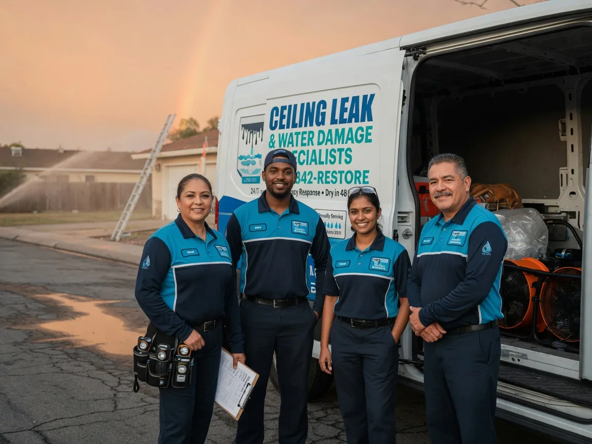 Ceiling Leak Cleanup company in New Mexico